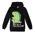 Moriah Eustace Elizabeth Hoodie för barn, unisex huvtröjor för 9-14 år, Pickle Me långärmad pullovertröja för pojkar och flickor[HK] Black 13-14 Years