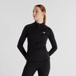 New Balance Heat Grid Half Zip Trøye - Svart | Løpegenser for Optimal Komfort