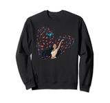 Disney Princess Pocahontas and Flit Heart Sweatshirt