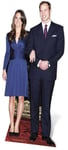 Prince William & Kate Cardboard Cutout Fun Figure 182cm Tall-At your Event