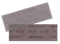 Abranet Bande abrasive en filet 80x230mm - Feuilles abrasives auto-agrippantes - Grain P120-3 pièces - AE175F0312SL - pour poncer sans poussière le bois, le mastic, la peinture, le plastique