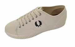 Fred Perry Mens Hughes Low Canvas Trainers Size UK 10 / EUR 45