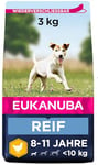 Eukanuba Chien Mature Nourriture sèche Pour Petite Race Poulet 3kg