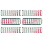 6PCS Reusable Mop Pads for  PowerMop Replacement Microfibre Mop9528