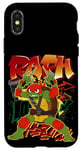 iPhone X/XS Tales of the Teenage Mutant Ninja Turtles Raph Paint Logo Case