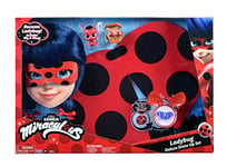 Miraculous: Tales Of Ladybug And Cat Noir Deluxe Role Play Set | Miraculous Ladybug Costume Kids Fancy Dress Set With Mask And Accessories | Miraculous Ladybug Superhero Costumes For Girls And Boys