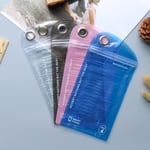 5pcs Transparent Swimming Waterproof Bag for 5.5 inch Mobile Phone Boating