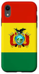 Coque pour iPhone XR Bolivie Drapeau Bolivien Cadeau pour Boliviens