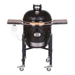 Barbecue Kamado Monolith - CLASSIC GURU Noir + Chariot 2.0