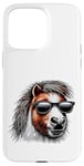 Coque pour iPhone 15 Pro Max Shetland Pony s Funny Shetland avec attitude