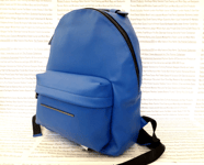 TED BAKER Backpack Mens Noprob Blue Rucksack Soft PU/Pvc Shoulder Bag BNWT R£119