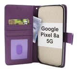 New Standcase Wallet Google Pixel 8a 5G (Lila)