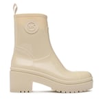 Stövletter MICHAEL Michael Kors Karis Rainboot 40F3KSMB5Q Écru