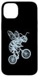 Coque pour iPhone 14 Plus Bee Cycling Vélo Drôle Animal Cool Insecte Biker Ride Bike