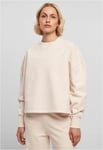 Urban Classics Ladies Heavy Terry Garment Dye Crewneck (pink,M)