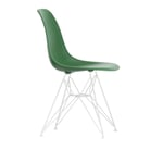 Vitra - Eames RE Plastic Chair DSR 17 Emerald, White Base - Spisestoler - Charles & Ray Eames - Grønn - Metall/Plast