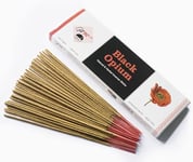 Giftbrit Black Opium Natural & Herbal Incense Sticks 100 Sticks With 1 Incense Holder For Meditation, Yoga, Church, Relaxation, Healing and Positivity