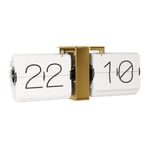 Karlsson Flip Clock No Case Veggklokke KA5601WH - Unisex - 36 cm - Kvarts urverk