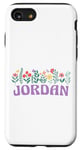 iPhone SE (2020) / 7 / 8 Wildflower Floral Jordan First Name Mother's Day Women Case