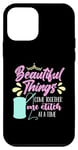 iPhone 12 mini Beautiful Things Come Together Loves Stitching Cross Stitch Case