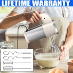 Electric Hand Held Mixer Electronic Handheld Whisk Food Blender Egg Cake 5 Speed