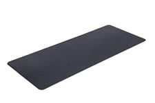 MOTIONTEX Tapis d'équipement d'exercice pour Dessous de vélo Stationnaire, vélo Spinning, équipement de Fitness, Protection du Sol pour Salle de Sport à Domicile, 61 x 152,4 cm, Noir