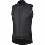 Shimano Clothing Men's S-PHYRE Wind Gilet, Black, Size S