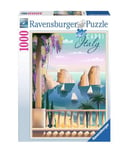 Ravensburger - Puzzle 1000 pièces - Carte Postale de Capri - Adultes et Enfants dès 14 Ans - Puzzle de qualité supérieure - Art & Evasion - 17615