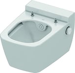TECE One WC en céramique avec fonction douche (évier profond, volume de chasse 6 et 4,5 litres, barre de douche autonettoyante) 9700200