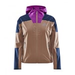 Craft PRO Trail Hydro Jacket - Veste running femme Tide / Sepia S