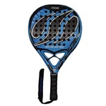 SideSpin - Raquette de Padel pour Homme Focus 12K, Niveau Expert, Design distinctif, Bleu/Noir, Carbone 12 K 355-365 g