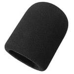 YOUSHARES Microphone Mousse - Couverture de Microphone de Grande Taille pour AT2020 et Autres Grands Microphones, comme Filtre Anti-Pop (Noir)