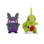 Pokémon Battle Figurer - Larvitar & Morpeko (hangry mode)