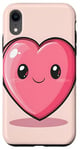 Coque pour iPhone XR Kawaii Coeur Cartoon Saint-Valentin