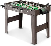 Serenelife Table de Baby Foot- Babyfoot Intérieur Adulte/Enfant- Jeu de Football de Table