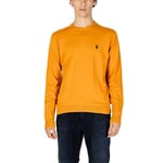 U. S. Polo Assn. Coton Orange Homme Pull Authentique