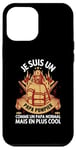 Coque pour iPhone 12 Pro Max Je Suis Un Papa Pompier Drôle Cadeau Homme pompier