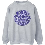 Sweat-shirt Willy Wonka & The Chocolate Fact  BI50589