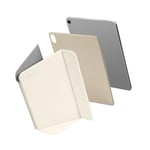 tomtoc Smart Folio Housse pour 13 Pouces iPad Air 2024 M2, Housse de Protection Amovible et Fine avec 4 Modes Utilisation et Matériau Fibre de Verre Ultra-léger, Couverture Magnétique pour Pencil