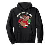 Out Here Looking Like A Snack Christmas Funny Mouse Pullover Hoodie