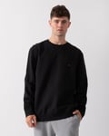 Tommy Hilfiger Essential Fleece Mens Sweatshirt - Black - Size Large