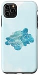 Coque pour iPhone 11 Pro Max Jolie Baleine Bleu Aquarelle Océan