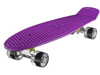 Ridge Retro 27 Skateboard complet Pourpre/Transparent 27'' x 7,5'' - 69 cm