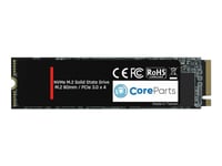 Coreparts - Ssd - 256 Gb - Consumer, 3D Nand Tlc, 1776/802 Read/Write (Mb/S) - Bulk Packaging (Plastic Bag) - Intern - M.2 2280 - Pcie 3.0 X4 (Nvme)