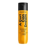 Matrix | Shampoo for Curly & Coily Hair, Gentle Cleansing, With Manuka Honey Extract, To Help Remove Build-up, Total Results A Curl Can Dream, 300ml