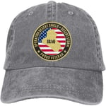 MiniMini Desert Shield Desert Storm Proud Veteran Denim Hats Cowboy Hats Dad Hat