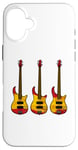 iPhone 16 Plus Bass Guitar Spanish Flag Bassist Musician Spain Case