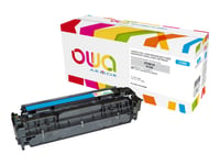 Owa - Cyan - Kompatibel - Tonerkassett (Alternativ För: Hp Cf381a) - För Hp Color Laserjet Pro Mfp M476dn, Mfp M476dw, Mfp M476nw