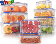 Plastic  Airtight  Food  Storage  Containers -  Plastic  Food  Containers  with