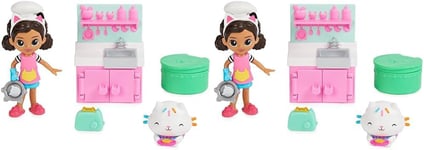 Gabby's Dollhouse, Lunch and Munch Kitchen Set with 2 Toy Figures, Accessories 3